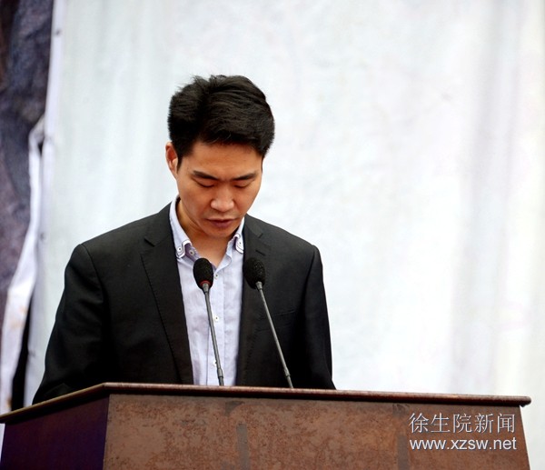 企業(yè)代表、上海農(nóng)場江蘇梅林公司李耀副總經(jīng)理致辭